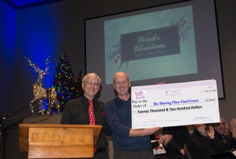 Fred and Chris and the cheque